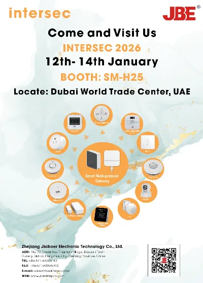 JBE Electronics, Dubai'deki INTERSEC 2026'ya Katılacağını Duyurdu